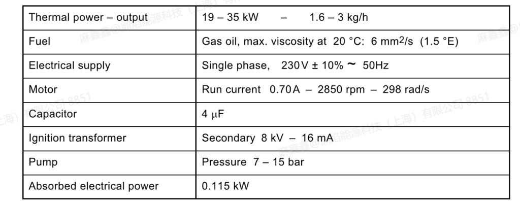new riello g2xg3x replacement bielio oil burner for steam boiler & baking oven light oil 220vac/24vdc 6 months warranty