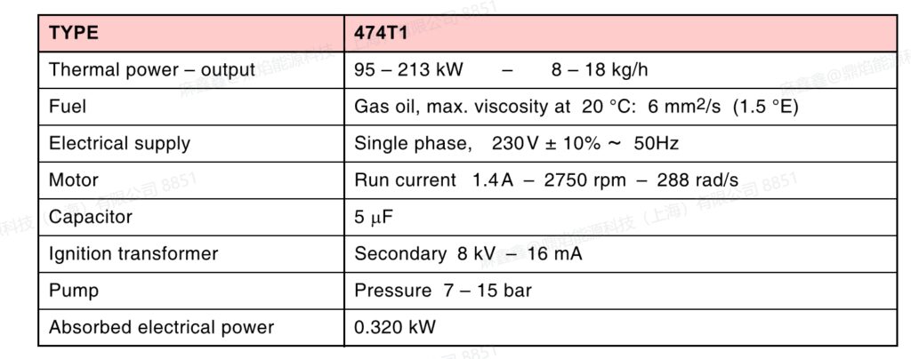 riello 40 g20 light oil burner
