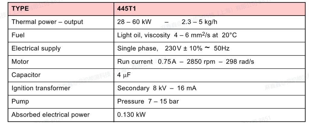 riello 40 g5lc light oil burner